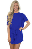Blue Dolman Romper